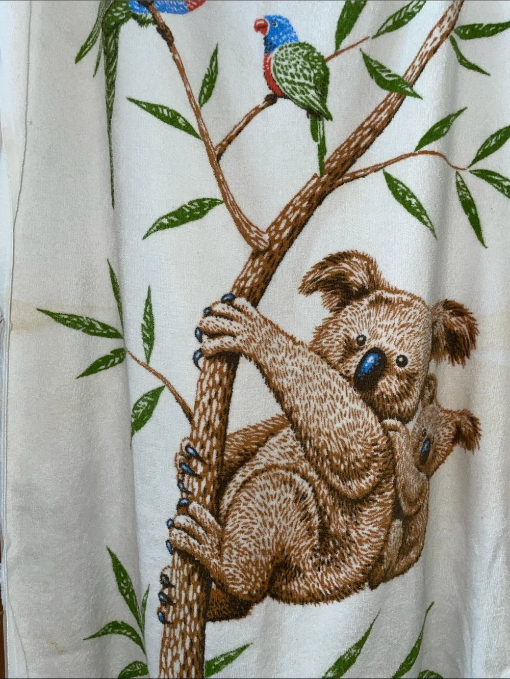 Vintage beach towel
